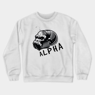 Alpha Gorilla Crewneck Sweatshirt